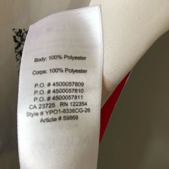 “BABATON” Jessie Dress Abstract Print Dress - Picture 10 of 11